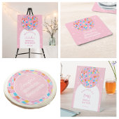 Modern esthetische disco glam Vrijgezellenfeest re Informatiekaartje