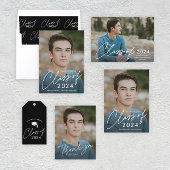 Afstuderen met Script-foto's Bedankkaart