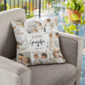 Collage Foto | We houden van je opa Gift Bedankjes Labels