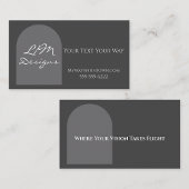 Sleek Minimalist Visitekaartje