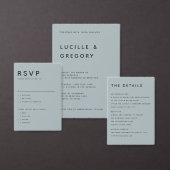 Modern Slate Minimalist First Names Wrap Around  (Personaliseer de collectie van deze zelfstandige maker.)