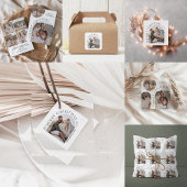 Moderne typografie fotocollage Kerstmis Perfect Poster