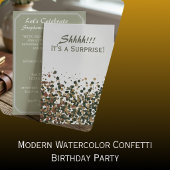 Sophisticated Sage Watercolor Surprise Viering Kaart