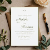 Sticker minimalistische bruiloft