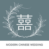 Modern Trouwtafel Nummer & Menu Kaart