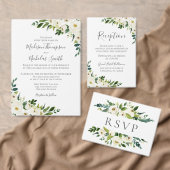 White Flower & Green Pick a Seat Not Side Sign Poster (Personaliseer de collectie van deze zelfstandige maker.)