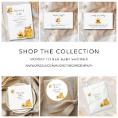 Budget mammie voor uitnodiging tot Baby shower Flyer