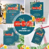 Mom-osa Baby Shower Water Bottle Labels Waterfles Etiket