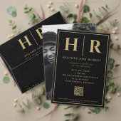 Bruid en bruidegom Bruiloft Monogram Minimalistisc Fleece Deken (Personaliseer deze collectie van deze onafhankelijke maker. Test)