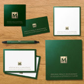 Aangepaste Gouden Monogrammed Business Pen