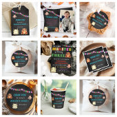 Little Monster Theme 3rd Birthday Party Foto Kaart