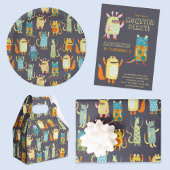 Kute Little Monster gepersonaliseerd Romper