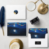 Elegante Moonlit Beach bruiloft Gastenboek (Personaliseer de collectie van deze zelfstandige maker.)