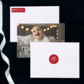 Sterren en stippen groen wit leuk kerst cadeaupapier