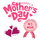 Fijne Moederdag in het hart van ons gezin Bedankkaart