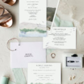 Uitnodiging voor de bruiloft van het bergmeer