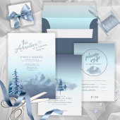 Berglandschap Vrijgezellenfeest Blue ID787 Kaart