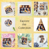 Muisfamilie aan de eettafel waterfles