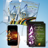 Muziekvieringsthema's Poster