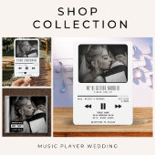 Muziek MP3-speler Wedding White Sparkling Wijnetiket