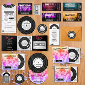 Muziek-vinylrecord retro opslaan Datum Magneet