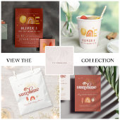 Eerste reis rond de zon | Foto verjaardag Folie Uitnodiging