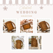 Mystical Celestial Baroque Wedding Informatiekaartje