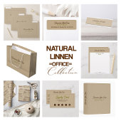 Natural Color Classic Line Texture Text Pattern Tissuepapier