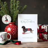 Ondeugend Hond Gouden Retriever Kerstkoekjes Ronde Sticker