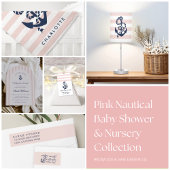 Nautical Anchor Pink op maat Romper