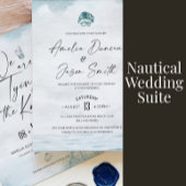 Nautical RSVP Kaart