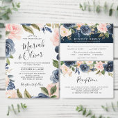 Nazeblauw Blush roze roze roodroodbruin details Informatiekaartje (Personaliseer de collectie van deze zelfstandige maker.)