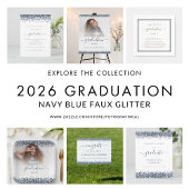 Begroting 2024 Afstudeer Blauwe Glitters Zwarte Aa