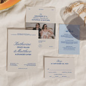 Kobaltblauwe Trouw  Menu
