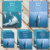 Navy Blue, onder het Zee dolfijnenkusthuwelijk Save The Date