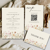 Terracotta Wildflower Boho Bruiloft in Bloomtuin Servet