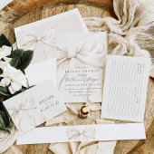 Elegant Bow Bridal Shower  Servet