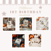 Neutral Little Ghoul Verjaardag Kaart