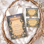 Neutral Southwest Cactus Botanicals Baby Shower Servet