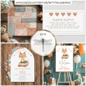 Nieuw hoofdstuk begint Storybook Baby shower Enclo Informatiekaartje