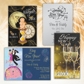 Happy New Year Paper Guest Towels Servet