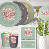 Voeg je logo gelukkig nieuwjaar 2025 wenskaart toe briefkaart