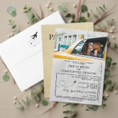 Lila New Yorks paspoort Bedankkaart (Personaliseer deze collectie van deze onafhankelijke maker. Test)