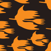 Nachtelijke Broom Ride - naadloos halloween patroo Tote Bag