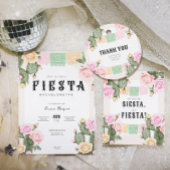 Laten we Fiesta Bachelorette Weekend Uitnodigen Kaart