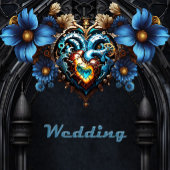 Edele steampunk hart kaart