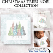 Elegant pasta Glitter Trees kerst Grosgrain Lint