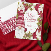 Nordic Gnome | God Jule | Noorse kerst Keramisch Ornament (Personaliseer de collectie van deze zelfstandige maker.)