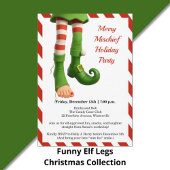 Santa & Elf Faces | North Pole Fun Christmas Door  Poster