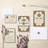 Noors Rosemaling Retouradreslabel Etiket (Personaliseer de collectie van deze zelfstandige maker.)